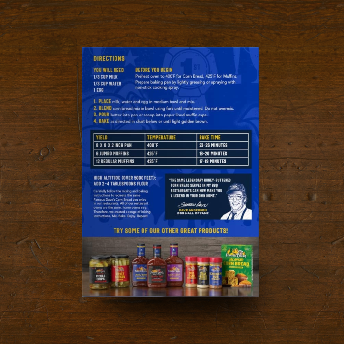 Original Recipe Corn Bread Mix - Image 5